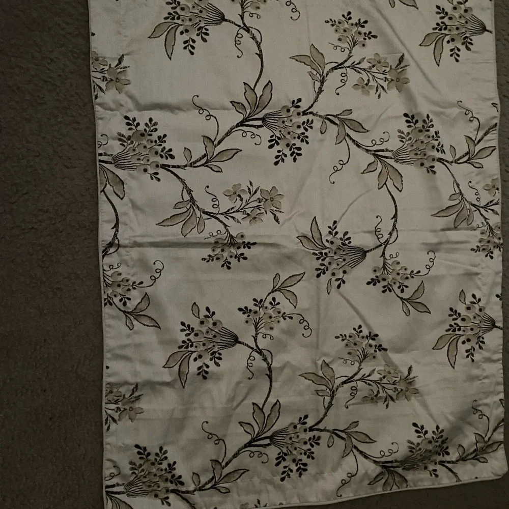Lauren Ralph Lauren Plage d'Or Floral Sateen Beige Brown Pillow Standard Sham